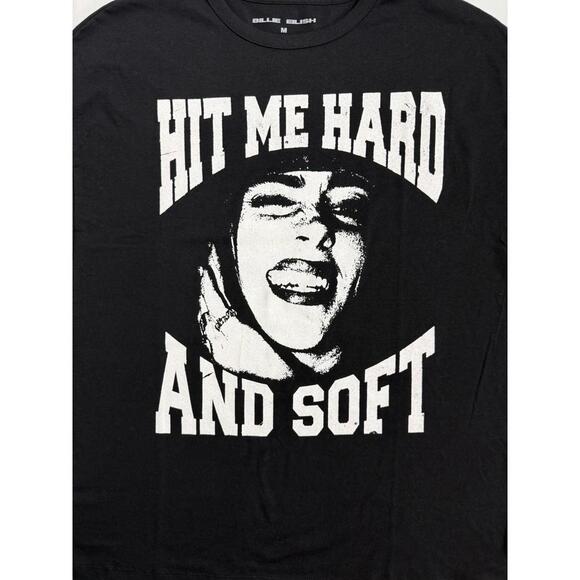 Official Billie Eilish "Hit Me Hard and Soft"  Graphic T-Shirt Size Medium - Picture 4 of 8